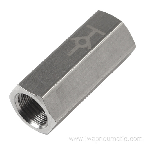 Stainless steel inline check valve